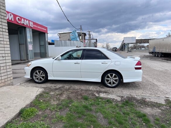 2001 Toyota Mark II IX (X110), белый, 670000 рублей - вид 7
