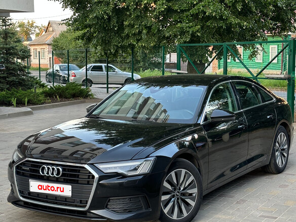 2021 Audi A6 45 TFSI V (C8), чёрный, 4450000 рублей - вид 10
