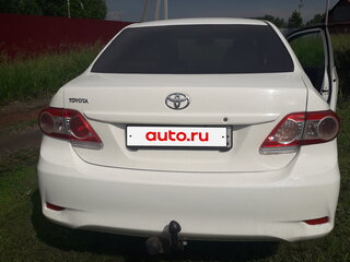 2012 Toyota Corolla X (E140, E150) Рестайлинг, белый, 850000 рублей, вид 2