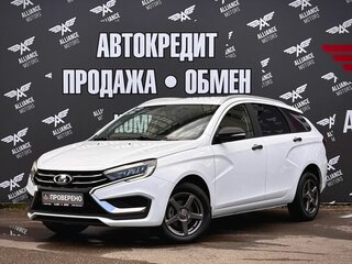 2024 Lada (ВАЗ) Vesta SW I Рестайлинг (NG), белый, 1300000 рублей, вид 3