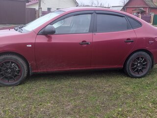 2007 Hyundai Elantra IV (HD), красный, 550000 рублей, вид 4