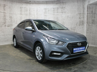 2017 Hyundai Solaris II, серый, 1037000 рублей, вид 3