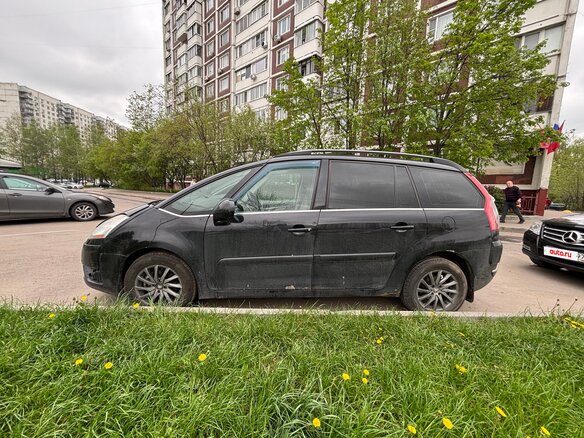 2007 Citroen C4 Picasso Grand I, чёрный, 300000 рублей - вид 3