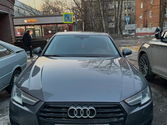 2016 Audi A4 V (B9), серый, 1850000 рублей - вид 1
