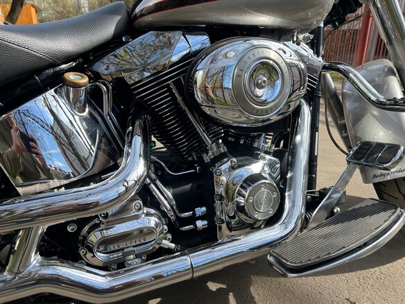 2007 Harley-Davidson Fat Boy, серебристый, 775000 рублей - вид 7