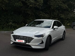 2021 Hyundai Sonata VIII (DN8), белый, 2400000 рублей, вид 2