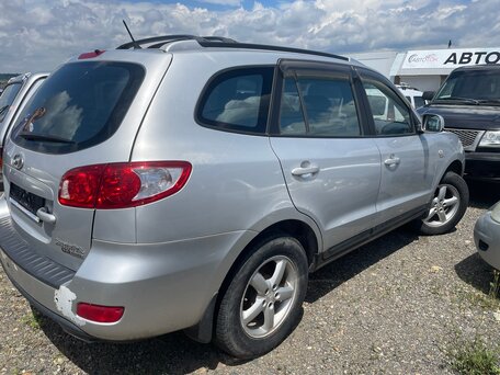 2007 Hyundai Santa Fe II, серебристый, 670000 рублей, вид 2