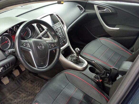 2011 Opel Astra J, синий, 800000 рублей - вид 6