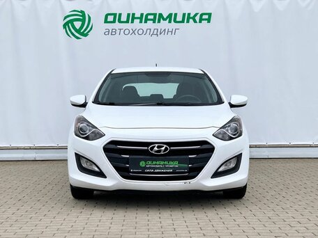 2016 Hyundai i30 II Рестайлинг, белый, 1030000 рублей, вид 2
