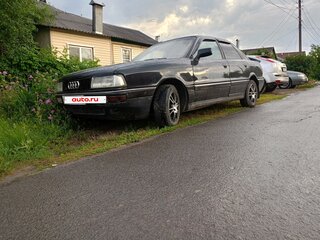 1991 Audi 90 II (B3), чёрный, 160000 рублей, вид 1