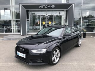 2013 Audi A4 IV (B8) Рестайлинг, чёрный, 1254500 рублей, вид 1