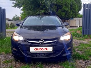 2013 Opel Astra J Рестайлинг, чёрный, 605000 рублей, вид 4