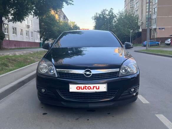 2010 Opel Astra GTC H Рестайлинг, чёрный, 740000 рублей