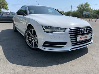 2014 Audi A7 I (4G) Рестайлинг, белый, 3600000 рублей, вид 2