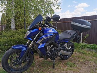 2014 Honda CB 650F, синий, 530000 рублей, вид 1