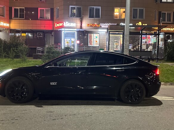 2018 Tesla Model 3 Long Range I, чёрный, 2490000 рублей - вид 5