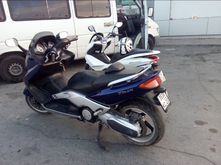 2007 Yamaha TMAX, синий, 370000 рублей, вид 2