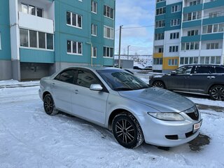 2003 Mazda 6 I (GG), серебристый, 289000 рублей, вид 2