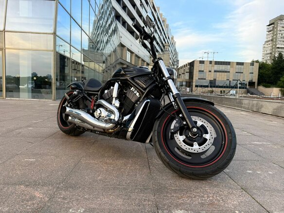 2006 Harley-Davidson V-Rod, чёрный, 1450000 рублей - вид 8
