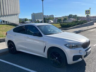 2016 BMW X6 40d II (F16), белый, 3550000 рублей, вид 5