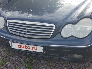 2003 Mercedes-Benz C-Класс 180 II (W203), синий, 1000000 рублей, вид 1