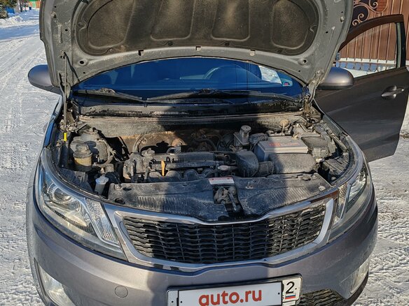 2012 Kia Rio 5-speed III, серый, 830000 рублей - вид 12