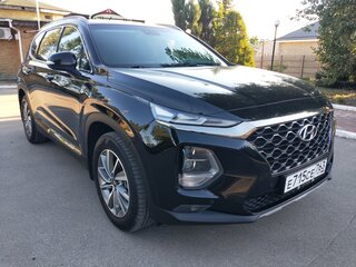 2019 Hyundai Santa Fe IV, чёрный, 3000000 рублей, вид 3