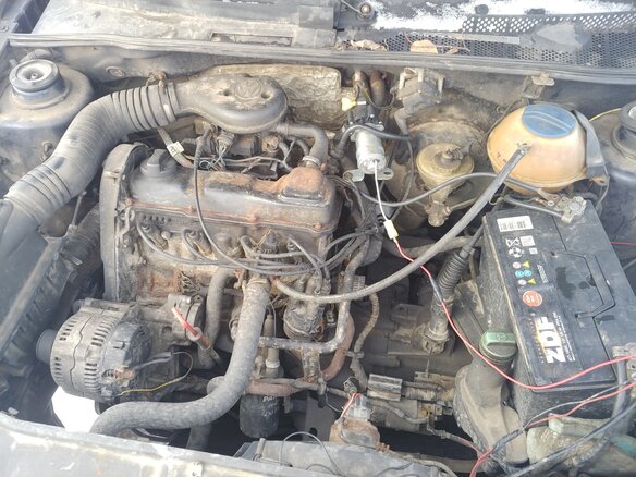 1994 Volkswagen Golf III, синий - вид 6