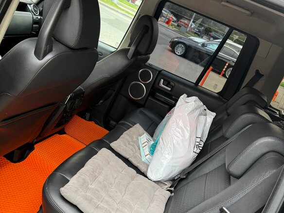 2008 Land Rover Discovery III, чёрный, 1250000 рублей - вид 10