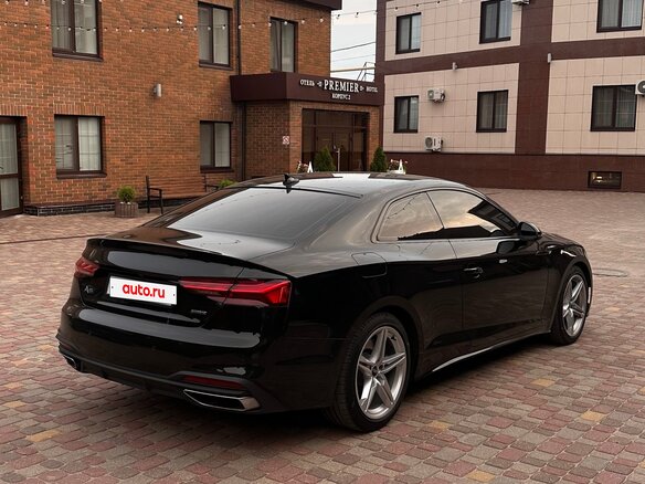 2021 Audi A5 45 TFSI II (F5) Рестайлинг, чёрный, 3600000 рублей - вид 4