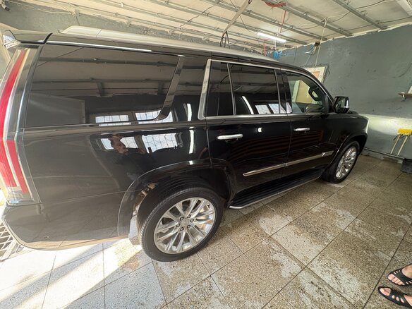 2018 Cadillac Escalade IV, чёрный, 5500000 рублей - вид 8