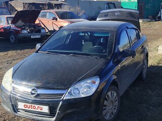 2008 Opel Astra H Рестайлинг, чёрный, 500000 рублей, вид 1