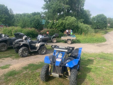 2005 Polaris Scrambler 500, чёрный, 250000 рублей, вид 1
