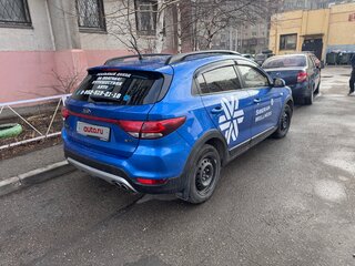 2019 Kia Rio X-Line IV, синий, 1200000 рублей, вид 4