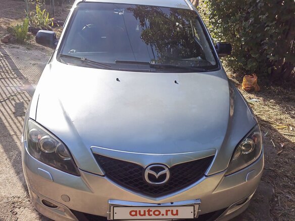 2008 Mazda 3 I (BK) Рестайлинг, серебристый, 650000 рублей - вид 1