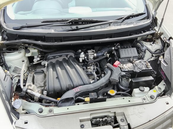 2010 Nissan Note I Рестайлинг, белый, 560000 рублей - вид 14