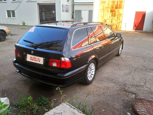 2003 BMW 5 серии 530d IV (E39) Рестайлинг, чёрный - вид 14