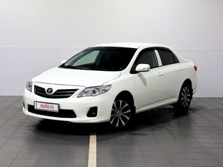 2011 Toyota Corolla X (E140, E150) Рестайлинг, белый, 1300000 рублей, вид 1