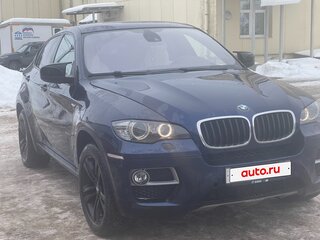 2012 BMW X6 35i I (E71) Рестайлинг, синий, 1800000 рублей, вид 2