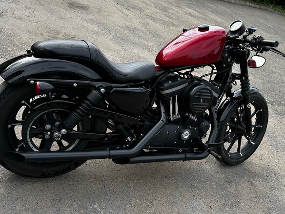 2017 Harley-Davidson Sportster 883, чёрный, 1200000 рублей - вид 9