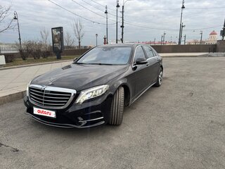 2015 Mercedes-Benz S-Класс 350 CDI BlueTEC Long 7G-TRONIC VI (W222, C217), чёрный, 3500000 рублей, вид 1