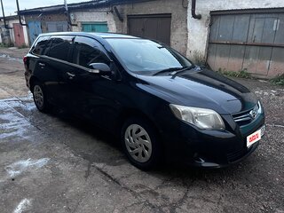 2010 Toyota Corolla Fielder X (E140, E150) Рестайлинг, чёрный, 800000 рублей, вид 3