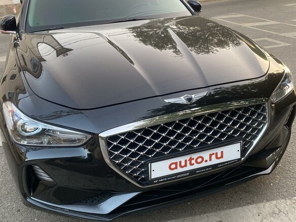 2019 Genesis G70 I, чёрный, 3100000 рублей - вид 1