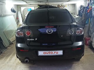 2008 Mazda 3 I (BK) Рестайлинг, чёрный, 875000 рублей, вид 1