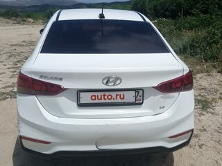 2018 Hyundai Solaris II, белый, 1150000 рублей, вид 3