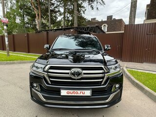 2019 Toyota Land Cruiser 200 Series Рестайлинг 2, чёрный, 8350000 рублей, вид 2