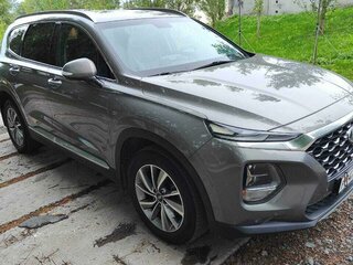 2019 Hyundai Santa Fe IV, серый, 2990000 рублей, вид 3