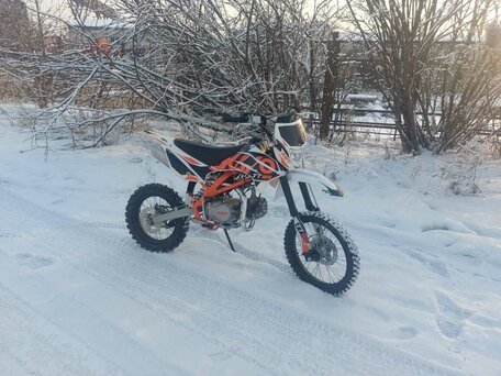 2024 Kayo Basic TT125, белый, 98000 рублей, вид 4