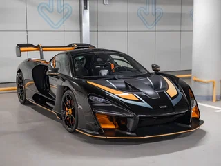 2019 McLaren Senna, оранжевый, 130000000 рублей, вид 5