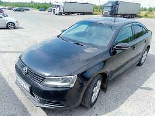 2013 Volkswagen Jetta VI, чёрный, 890000 рублей, вид 1